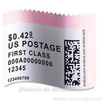 Dymo Compatible 30915 Self-Adhesive USPS Postage Stamp Labels, 1 5/8- by 1 1/4-inch, White, Roll of 700
